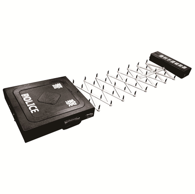 qualità  Traffic Police Q235 Steel Traffic Roadblocks , 7m Portable Tyre Killer fabbrica