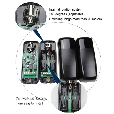 Fasci infrarossi senza fili di sicurezza del portone della batteria IP54 12V
